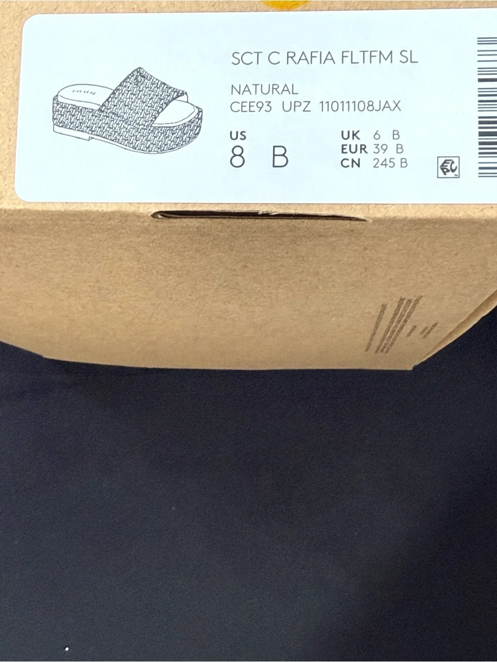 Coach chunky woven